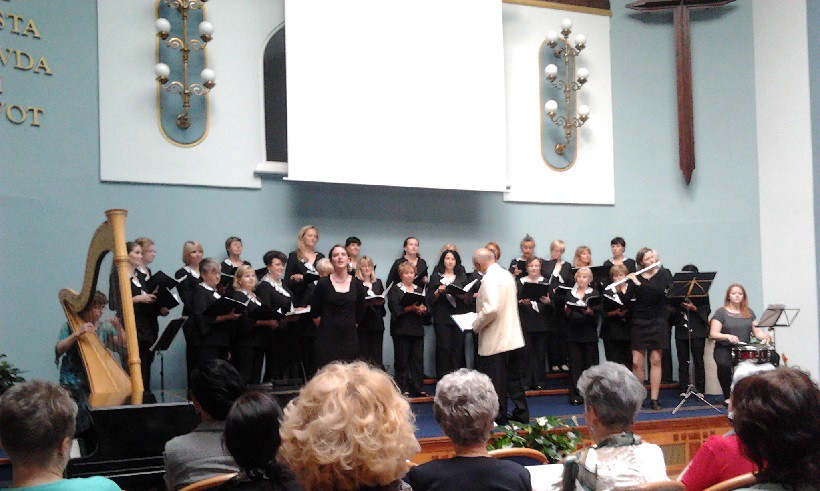 Koncert 15.6.2015 ve Vinohradské modlitebně